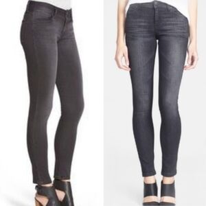 DL1961 Emma Legging Phoenix Faded Black Skinny Jegging Stretch Jeans 25